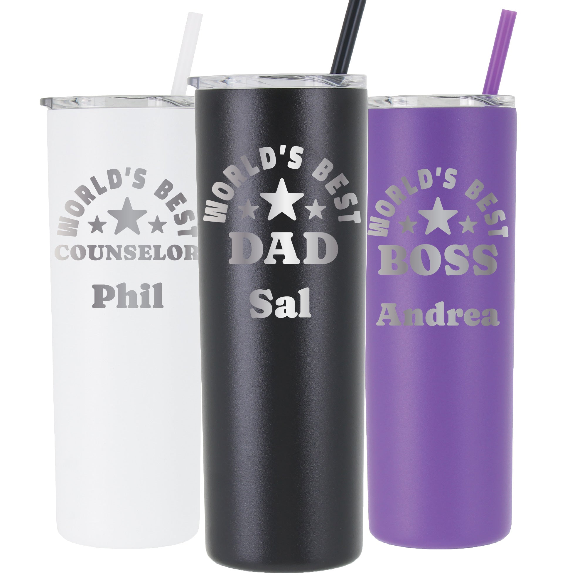 Engraved Personalized Weightlifting Tumbler by Lifetime Creations
