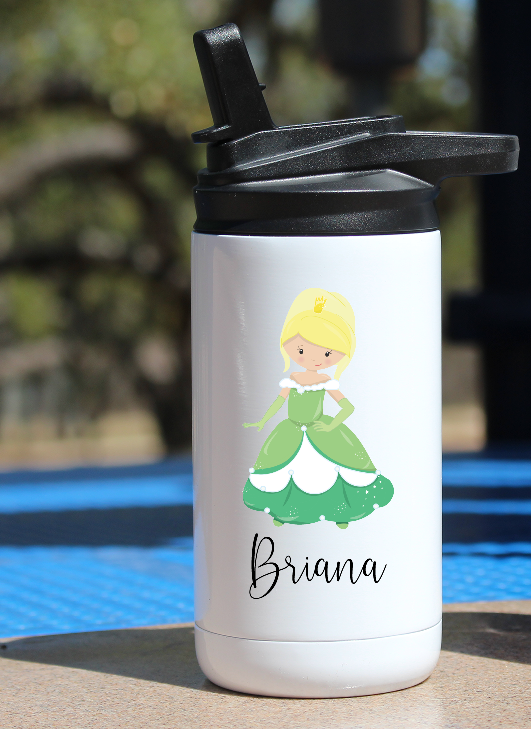 12 oz Kids Princess Water Bottle