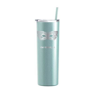 20  oz Personalized New Orleans Tumbler - Laser Engraved