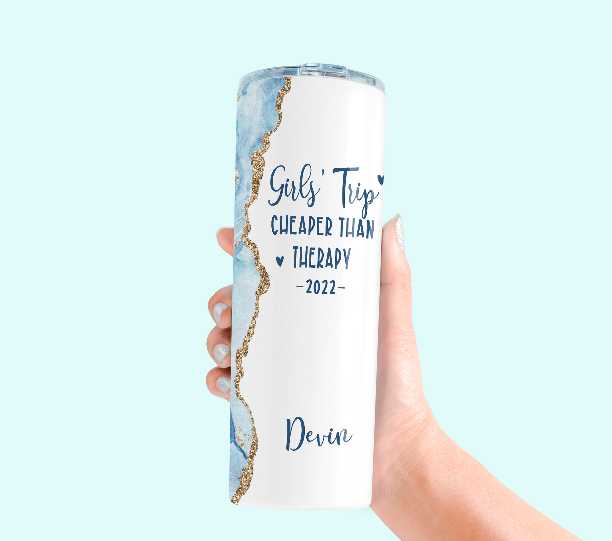 Camping Life Is The Best Life - Slim Tumbler – A Daughters Dream